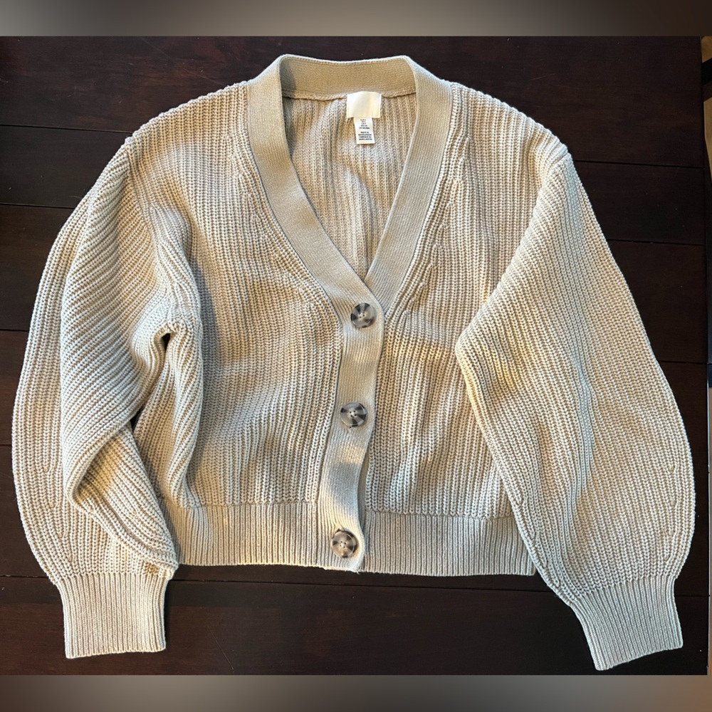 H&M Button-Up Cardigan